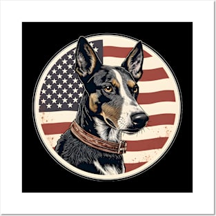 Fox Terrier 4th of July Posters and Art